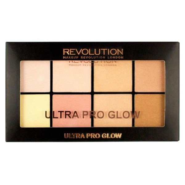 Revolution Makeup Ultra Pro Glow Highlighting Palette X 3 - Image 1