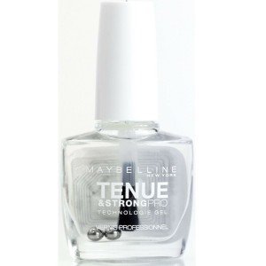 Maybelline Tenue Strong Pro Nail Polish 25 Crystal Clear X 6