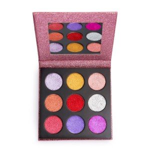 Revolution Pressed Glitter Palette Diva X 3