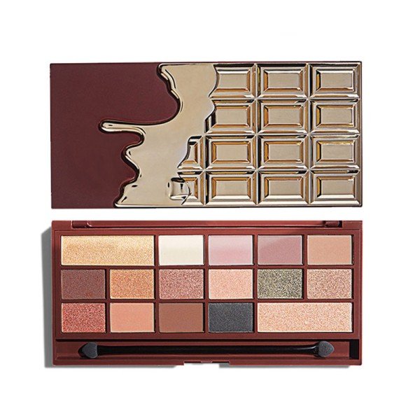 Revolution 24K Gold 18 Chocolate Eyeshadow Palette X 3 Revolution 24K Gold 18 Chocolate Eyeshadow Palette X 3 - Image 1