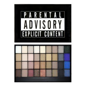 I Heart Makeup Explicit Content Eyeshadow Palette X 3