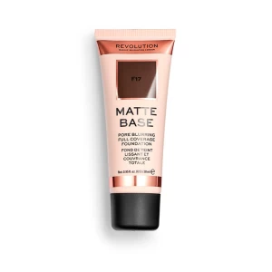 Revolution Matte Base Foundation F17 X 3