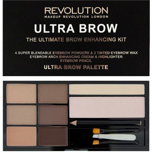 Revolution Ultra Brow Palette Fair to Medium X 3