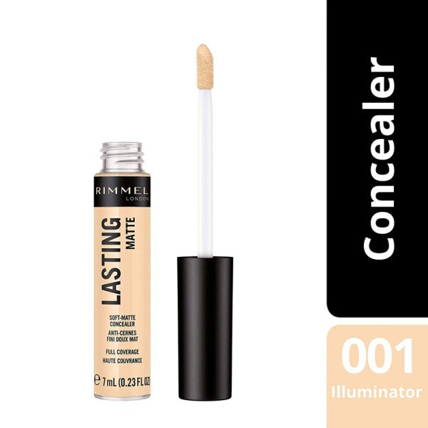 Rimmel Lasting Matte Concealer Illuminator 001 X 3 Rimmel Lasting Matte Concealer Illuminator 001 X 3 - Image 1