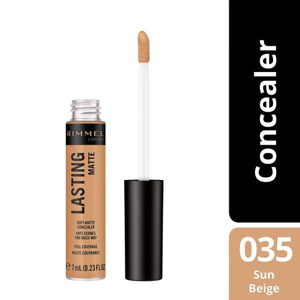 Rimmel Lasting Matte Concealer Sun Beige 035 X 3 Rimmel Lasting Matte Concealer Sun Beige 035 X 3 - Image 1