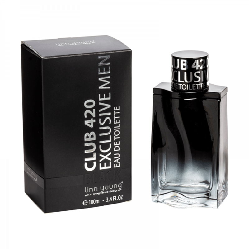 Linn Young Club 420 Black Eau De Parfum for men – 100 ml