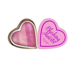 Revolution Blushing Heart Triple Baked Blusher Candy Queen Of Heart X 6