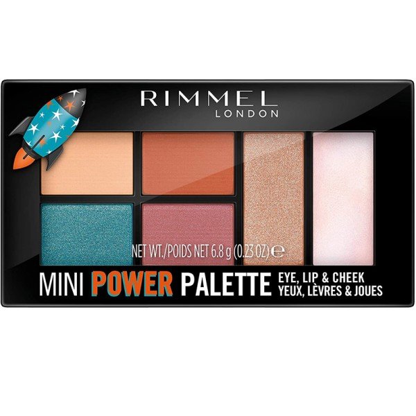 Rimmel Eye Lip Cheek Mini Power Palette 004 Pioneer X 3 Rimmel Eye Lip Cheek Mini Power Palette 004 Pioneer X 3