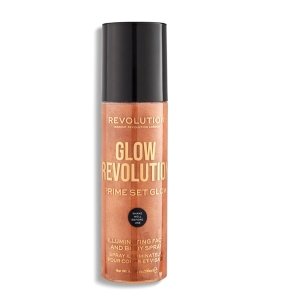 Revolution Prime Set Glow Face & Body Spray Timeless Bronze X 3