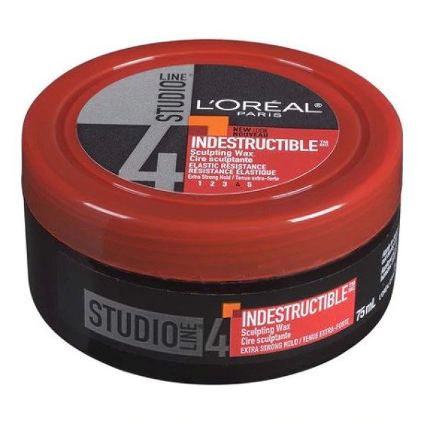 Loreal Studio Line Indestructible Sculpting Wax Strong Hold Loreal Studio Line Indestructible Sculpting Wax Strong Hold 75 ml X 6 - Image 1