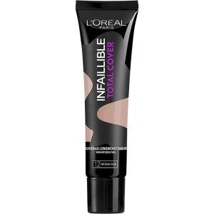 Loreal Infallible Total Cover Foundation 12 Natural Rose X 3