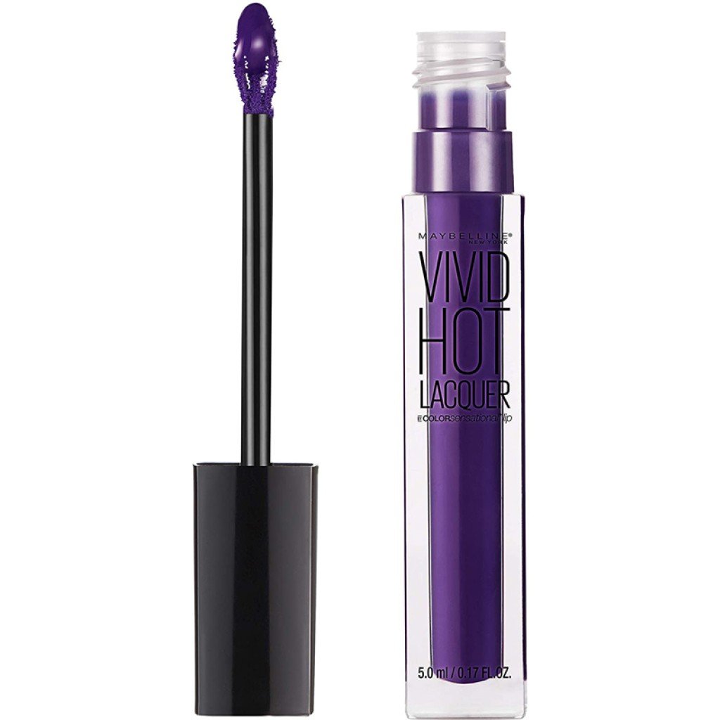 Maybelline Color Sensational Vivid Hot Lacquer Lip Gloss 78 Royal X 3