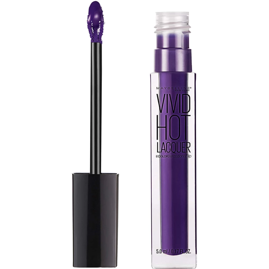 Maybelline Color Sensational Vivid Hot Lacquer Lip Gloss 78 Royal X 3