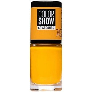 Maybelline Color Show Nail Polish 749 Electric Yellow X 12