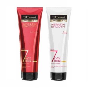 TRESemme Keratin Smooth Up To 7 Days Smooth System Shampoo + Conditioner (250ml each) X 6