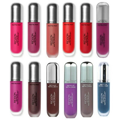 Revlon Ultra HD Lipgloss Revlon Ultra HD Matte & Metallic Lipcolor Lipstick Assorted X 24 - Image 1