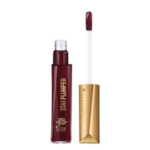Rimmel Stay Plumped Lip Gloss 841 Bittersweet Plum X 3