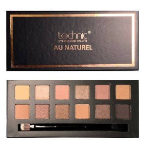 Technic 12 Colours Eyeshadow Palette Au Naturel X 12