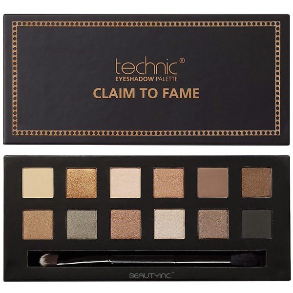 Technic 12 Colours Eyeshadow Palette Claim To Fame X 12 - Image 1