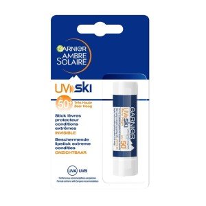 Garnier Ambre Solaire UV SKI Lip Balm SPF50+ X 12