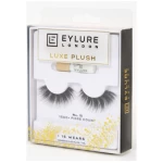 Eylure Luxe Plush No. 15 Eye Lashes 1500+ Fibre Count X 3