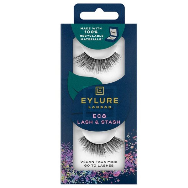 Eylure Eco Lash & Stash False Eyelashes Go To Lashes X 3 Eylure Eco Lash & Stash False Eyelashes Go To Lashes X 3