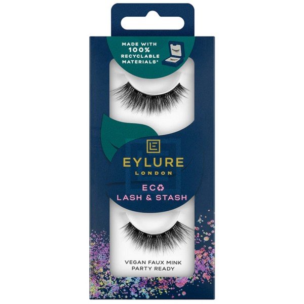 Eylure Eco Lash & Stash False Eyelashes Party Ready X 3 Eylure Eco Lash & Stash False Eyelashes Party Ready X 3
