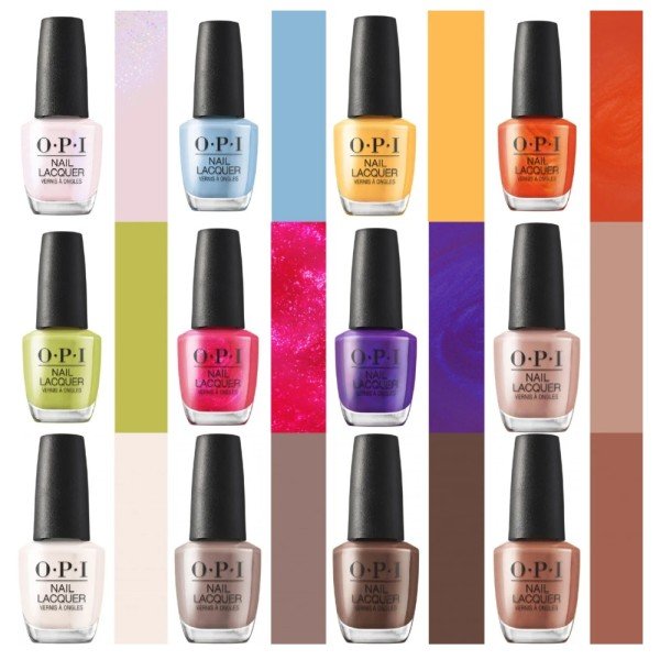 OPI Assorted Nail Polish Set OPI Nail Lacquer 12 Shade Summer Collection Set (12 Shades) - Image 1