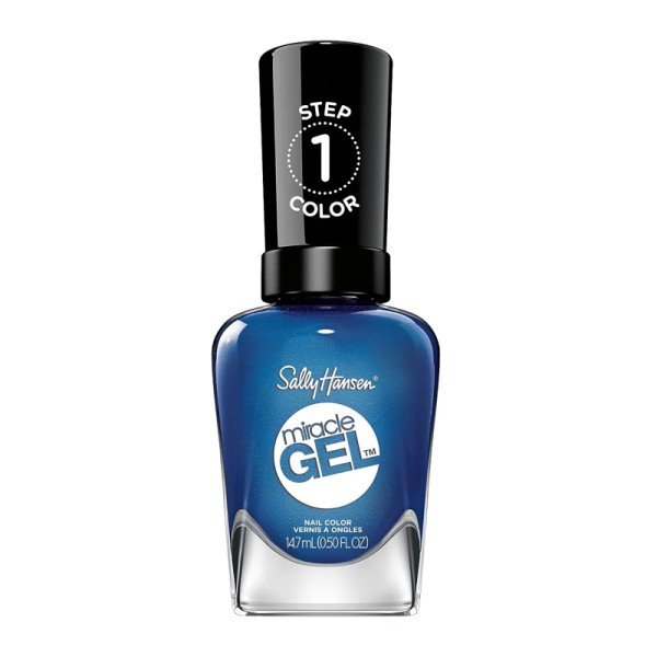 Sally Hansen Miracle Gel Nail Polish 646 Blues Cruise X 6 Sally Hansen Miracle Gel Nail Polish 646 Blues Cruise X 6