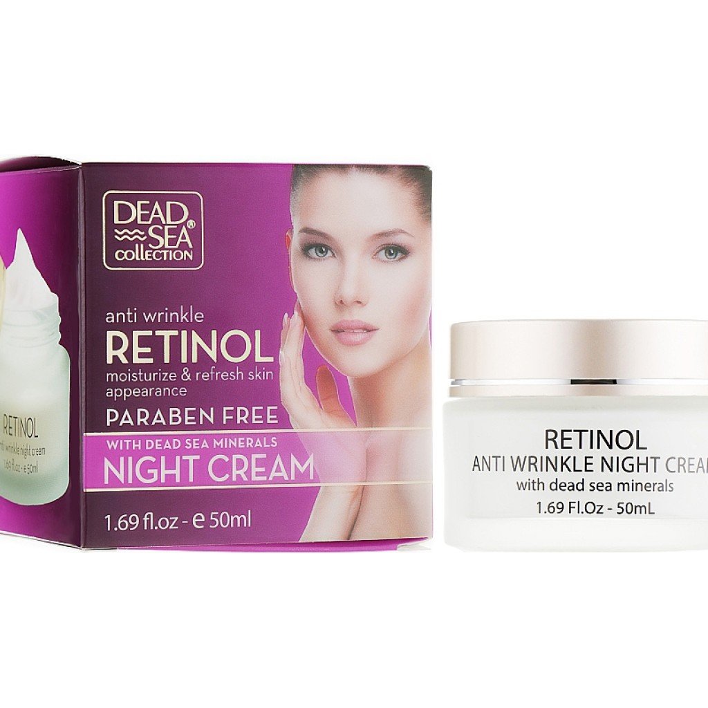 Dead Sea AntiWrinkle Night Cream With Retinol X 6