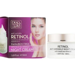 Dead Sea Anti-Wrinkle Night Cream With Retinol X 6