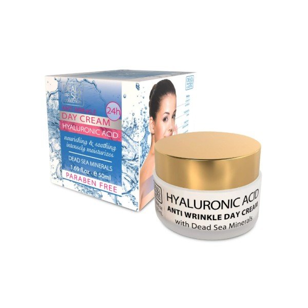 Dead Sea Hyaluronic Acid Anti-Wrinkle Day Cream X 6