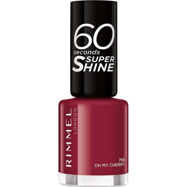 Rimmel 60 Seconds Nail Polish 710 Oh My Chery X 6 Rimmel 60 Seconds Nail Polish 710 Oh My Chery X 6