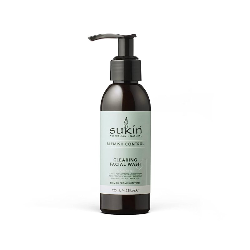 Sukin Blemish Control Clearing Facial Wash 125ml X 6 Sukin Blemish Control Clearing Facial Wash 125ml X 6