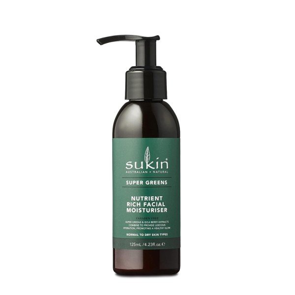 Sukin Super Greens Facial Moisturiser 125ml ROW X 3 Sukin Super Greens Facial Moisturiser 125ml ROW X 3
