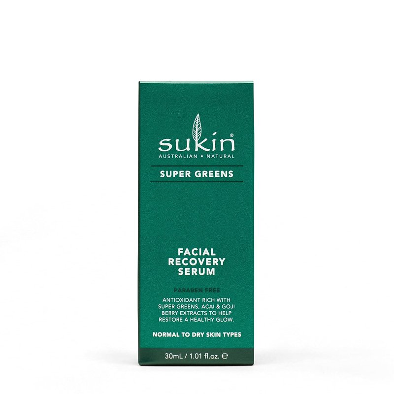 Sukin Super Greens Facial Recovery Serum 30ml X 3 Sukin Super Greens Facial Recovery Serum 30ml X 3