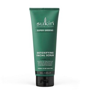 Sukin Super Greens Facial Scrub 125ml ROW X 3