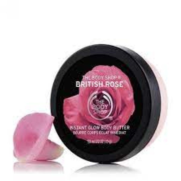 BodyShop Rose The Body Shop British Rose Instant Glow Body Butter 50ml X 6 - Image 1