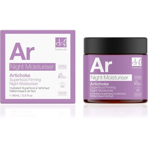 Dr Botanicals Artichoke Superfood Firming Night Moisturiser 60ml X 6 Dr Botanicals Artichoke Superfood Firming Night Moisturiser 60ml X 6