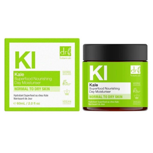 Dr Botanicals Kale Superfood Nourishing Day Moisturiser 60ml X 3 - Image 1