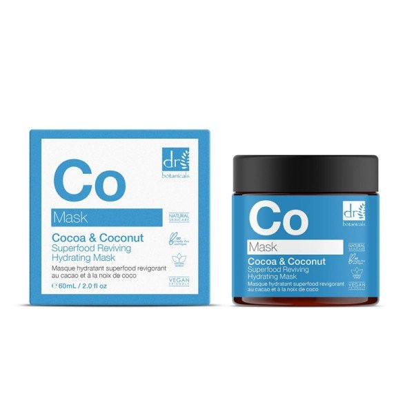 Dr. Botanicals Cocoa & Coconut Superfood Hydrating Mask 60ml X 6 Dr. Botanicals Cocoa & Coconut Superfood Hydrating Mask 60ml X 6