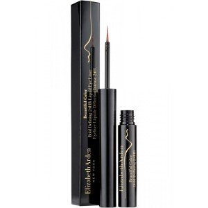 Elizabeth Arden Beautiful Color Bold Defining 24Hr Liquid Eye Liner 02 Gilded Brown X 3