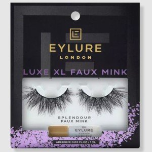Eylure Luxe XL Faux Mink Eyelashes Splendour X 3