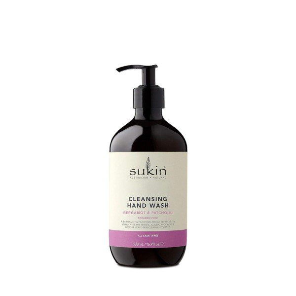 Sukin Cleansing Hand Wash Bergamot & Patchouli 500ml X 3 (1016184) Sukin Cleansing Hand Wash Bergamot & Patchouli 500ml X 3 (1016184)