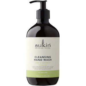 Sukin Cleansing Hand Wash Lime & Coconut Handwash 500ml X 3 (1016183)
