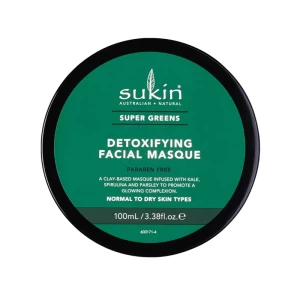 Sukin Super Greens Detoxifying Facial Masque 100ml X 3 (1049112)