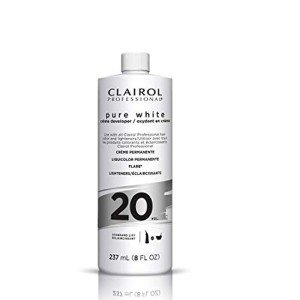 Clairol Pure White 20 Volume Creme Developer 237ml X 12