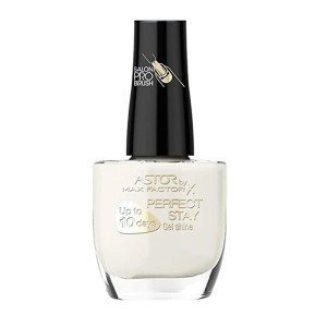 Max Factor Perfect Stay Gel Shine Nail Polish 001 White Snow Manicure X 6