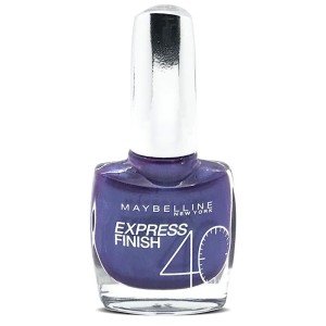 Maybelline Express Finish 40 Seconds Nail Polish 225 Voilet Doux X 6
