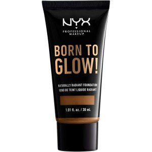 NYX Born To Glow Radiant Foundation 16.7 Warm Mahogany X 3